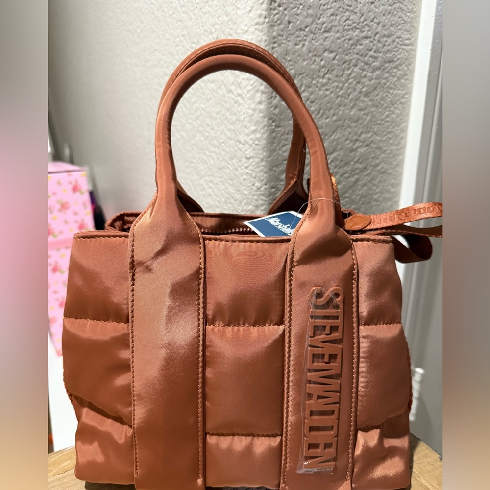 Viral Steve Madden Brown Tote Bag